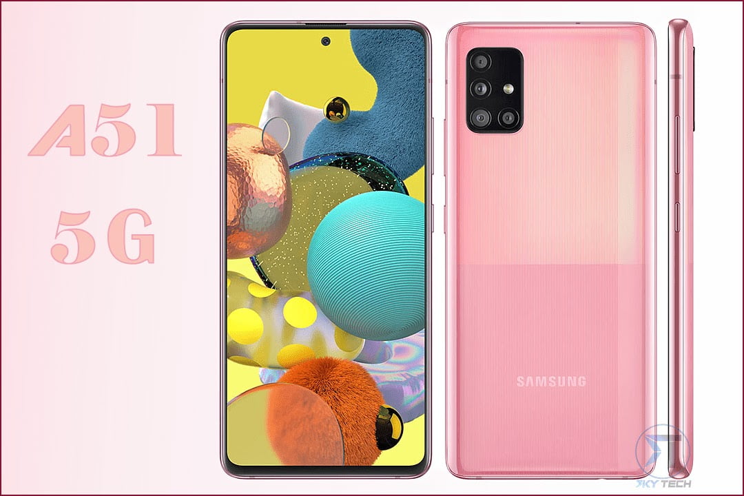 هاتف متوسط من سامسونج يدعم شبكات الجيل الخامس Galaxy A51 5G