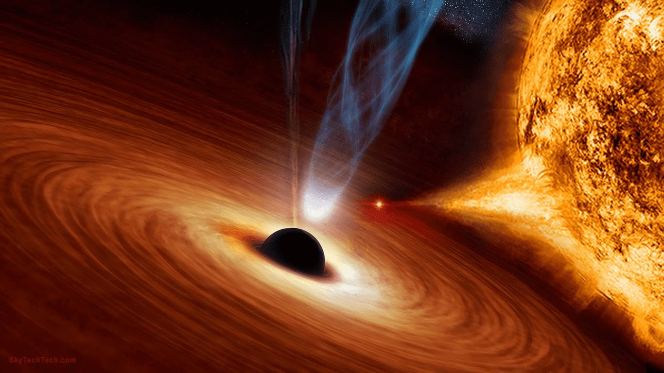 أول صورة الثقب الأسود وحش الفضاء Sky Tech سماء التقنية