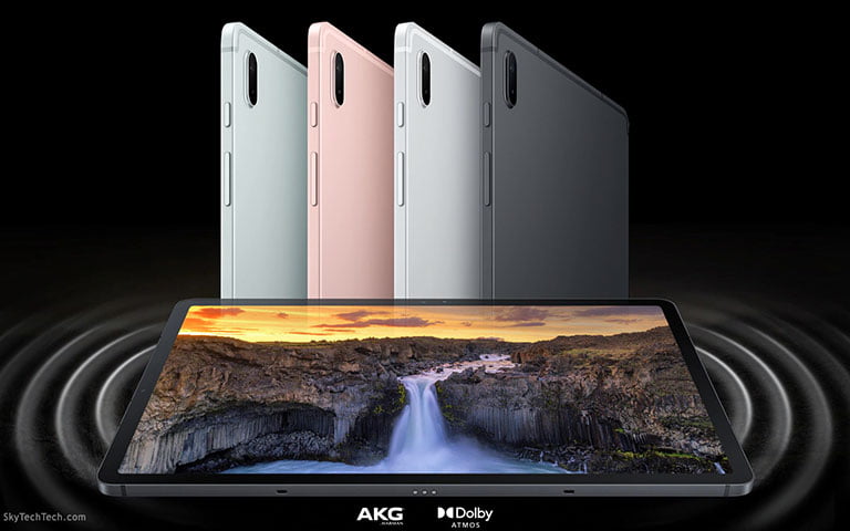 سامسونج تاب S7 FE افضل تاب للدراسة والأعمال بسعر متوسط 3 صوت وكاميرا Tab S7 FE