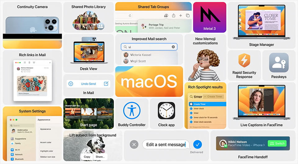 مؤتمر ابل WWDC 2022 - كل ما تم الإعلان عنه 4 macOS Ventura