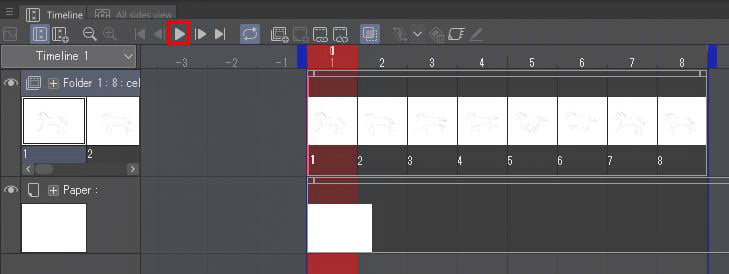 Clip Studio Paint - أفضل برنامج للرسم الرقمي مانجا وأنميشن 3 Clip studio paint timeline